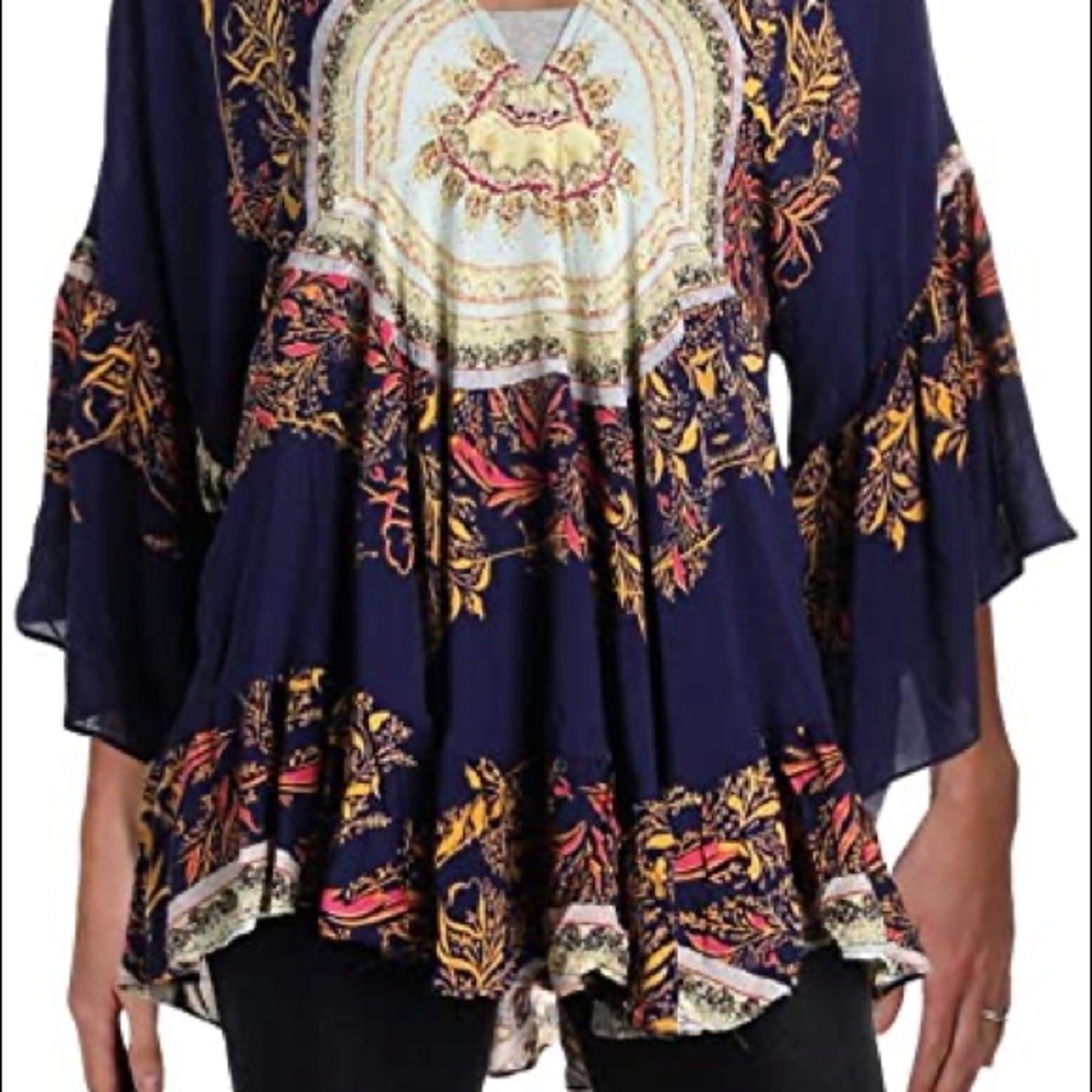 NWT Free People Sunset Dreams Top SZ-XS